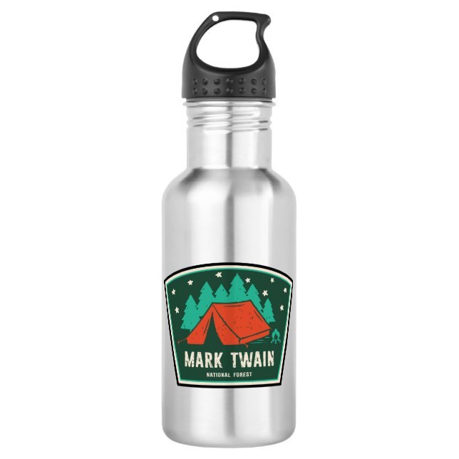 Mark Twain National Forest Camping 532 Ml Water Bottle (Front)