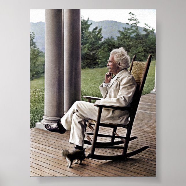 Mark Twain Poster (Front)