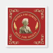 Mark Twain Quote Magnet