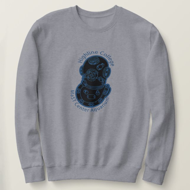 Mark V Helmet Logo (Black) Sweatshirt (Design Front)