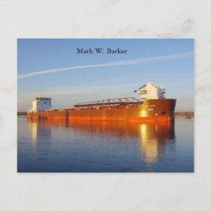 Mark W. Barker Post Card