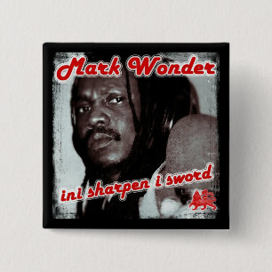 Mark Wonder 2" Square Badge 2 Inch Square Button