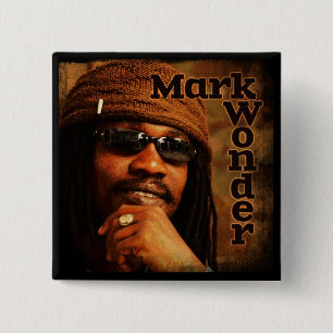 Mark Wonder 2" Square Badge 2 Inch Square Button