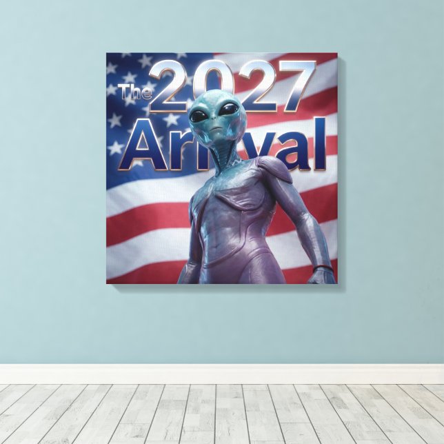 Mark Your Calendars: 2027 Canvas Print (Insitu(Wood Floor))
