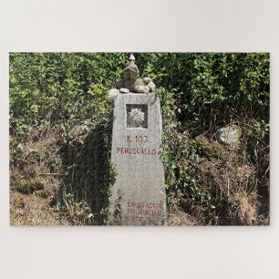 Marker 103 kilometers, El Camino, Spain Jigsaw Puzzle