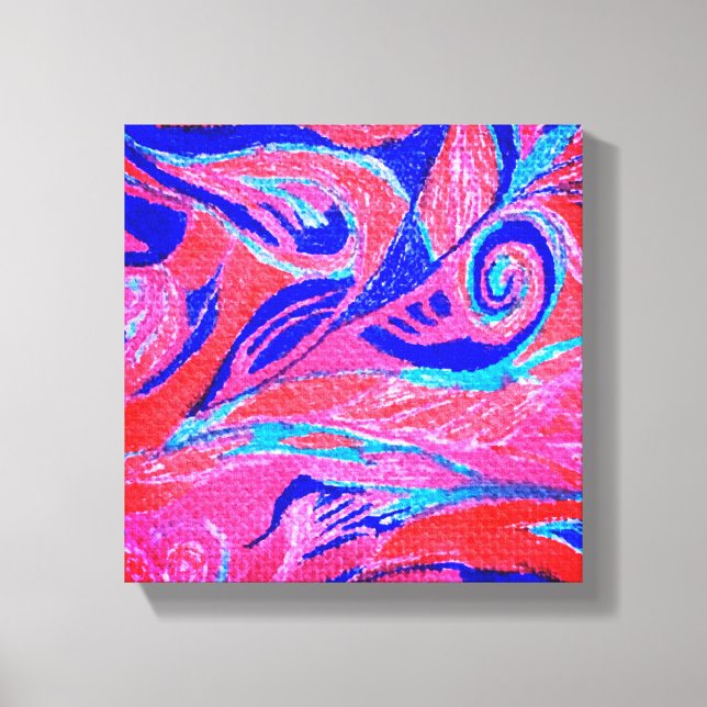 Marker on Canvas Print (Front)