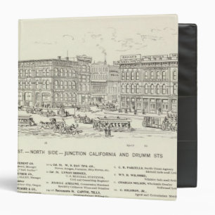 Market, California and Drumm North Side Binder