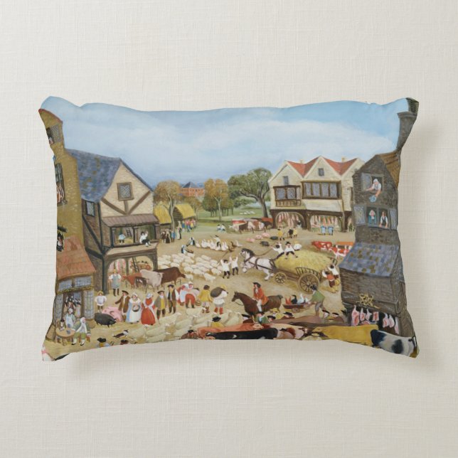 Market Day Accent Pillow (Front)
