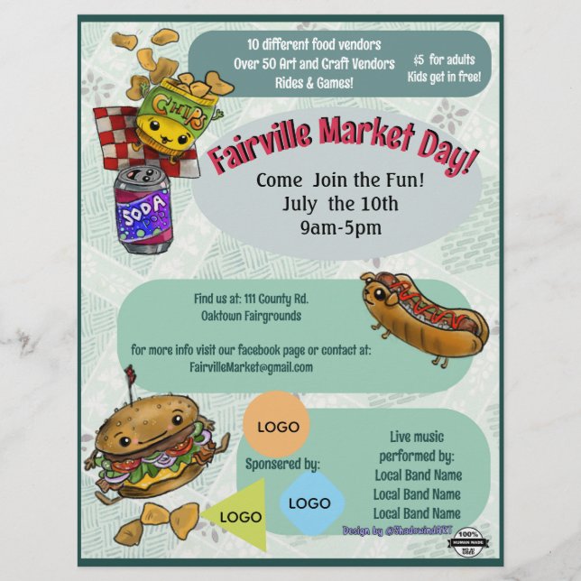Market Day Event Flyer (No AI) (Front)