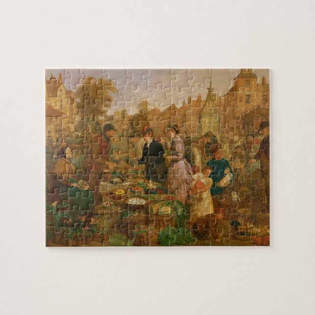 Market Day Jigsaw Puzzle (Horizontal)