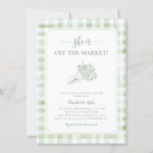 Market Farmers Bridal Shower Invitation
