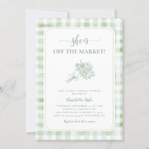 Market Farmers Bridal Shower Invitation