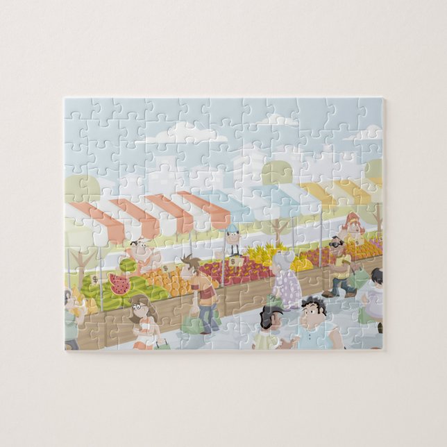 Market Jigsaw Puzzle (Horizontal)