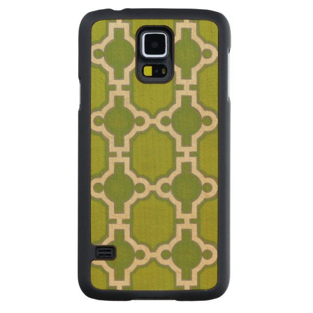 Market Motifs IV Carved Maple Galaxy S5 Case (Back)