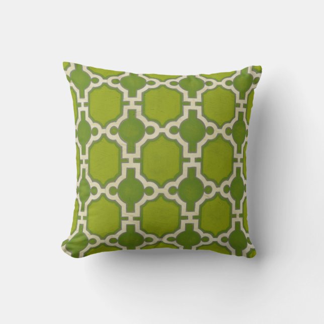 Market Motifs IV Throw Pillow (Front)