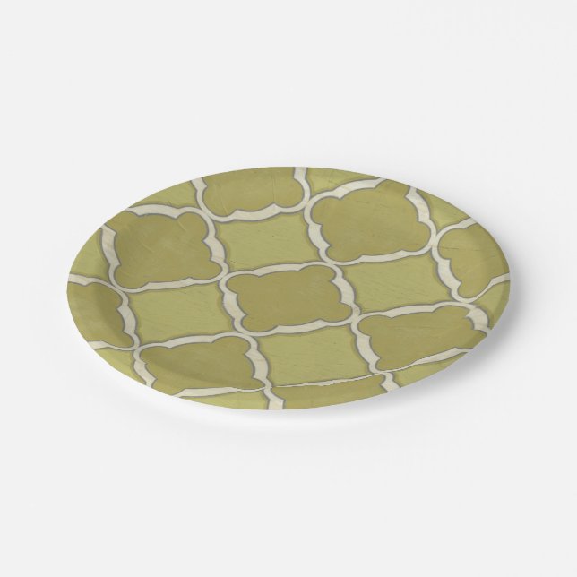 Market Motifs IX Paper Plate (Angled)