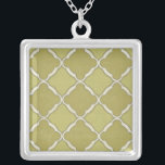 Market Motifs IX Silver Plated Necklace<br><div class="desc">Patterns</div>