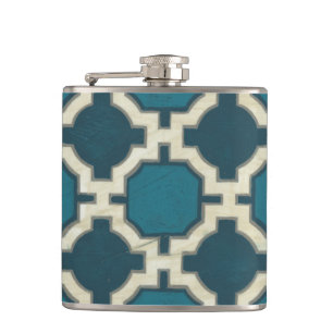 Market Motifs VI Hip Flask