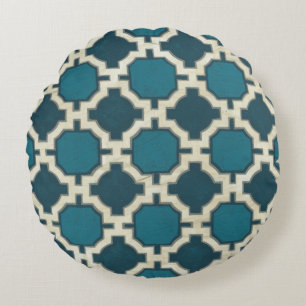 Market Motifs VI Round Pillow