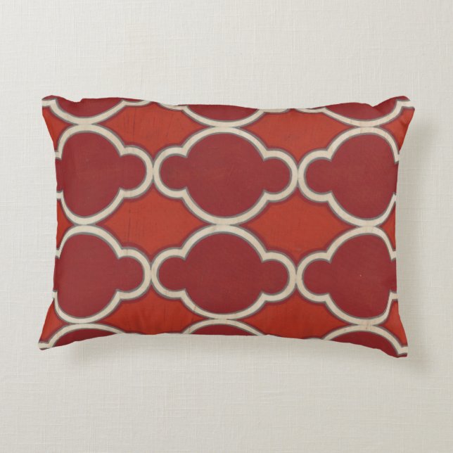 Market Motifs VII Decorative Pillow (Back)