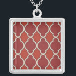 Market Motifs VII Silver Plated Necklace<br><div class="desc">Patterns</div>