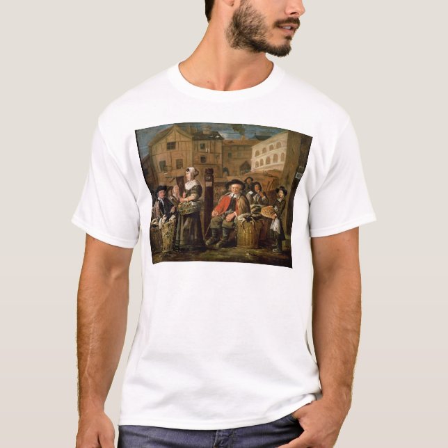 Market Scene T-Shirt (Front)