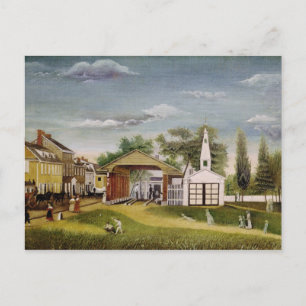 Market Square, Germantown, Pennsylvania Postcard