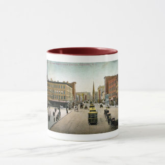 Market St., Newark NJ 1909 Vintage Mug