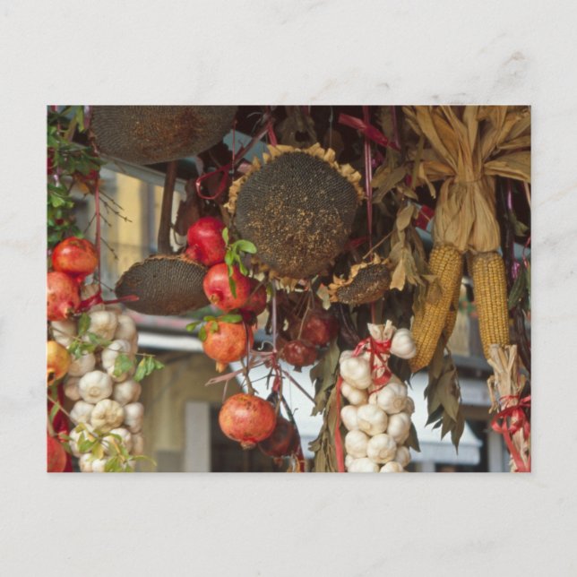 Market Stall Florence Holiday Postcard (Front)