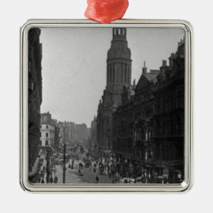 Market Street, Manchester, c.1910 Metal Ornament