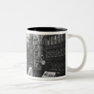 Market Street, Manchester, c.1910 Two-Tone Coffee Mug