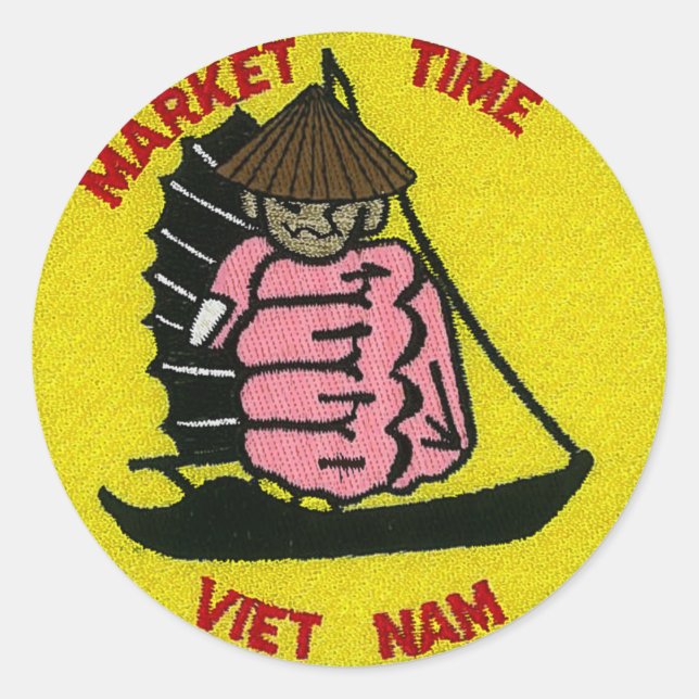 Market Time Vietnam Sticker (Front)