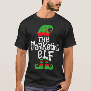 Marketing Elf Family Matching Christmas Group Paja T-Shirt