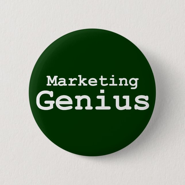Marketing Genius Gifts 2 Inch Round Button (Front)