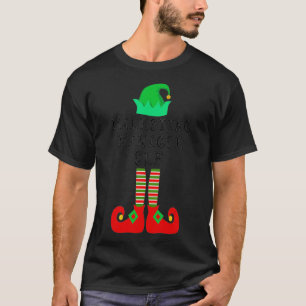 Marketing Manager Elf Family Matching Christmas Gi T-Shirt