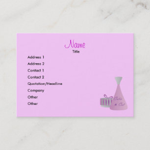 Marketing Scents Business Card