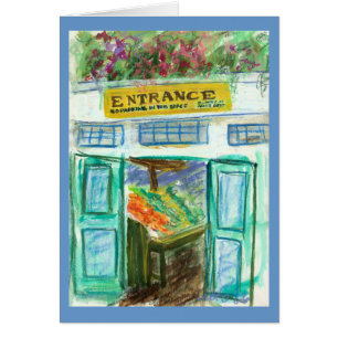 Marketplace Entrance Card