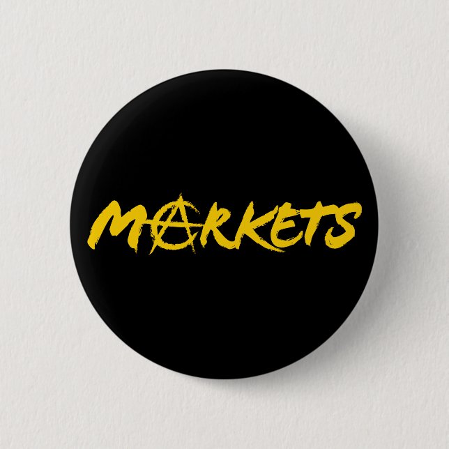 Markets 2 Inch Round Button (Front)