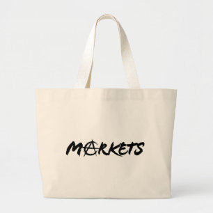 Markets Large Tote Bag