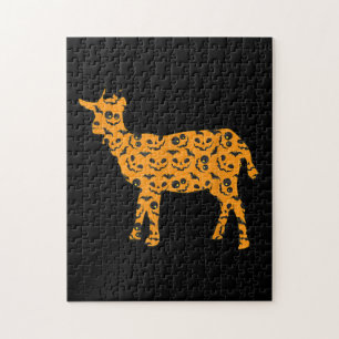 Markhor Easy Halloween Outfit Goat Kid Costume Jigsaw Puzzle