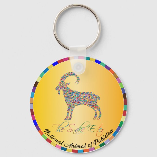 MARKHOR SNAKE EATER KEYCHAIN (Front)