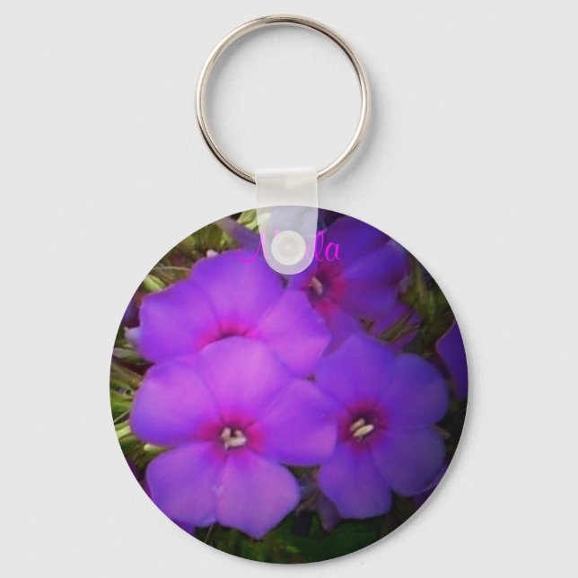 Marla-Floral Keychain (Front)
