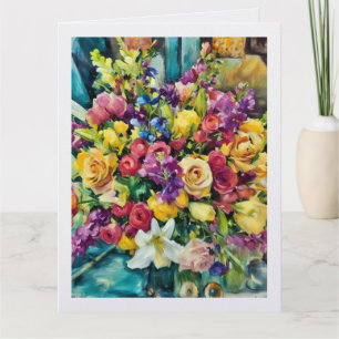 Marla's Flowers .... card  