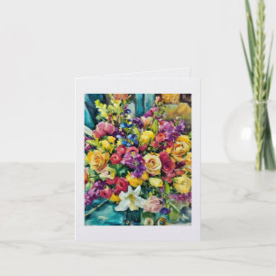 Marla's Flowers .... card  