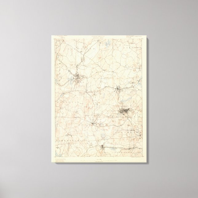 Marlboro, Massachusetts Canvas Print (Front)