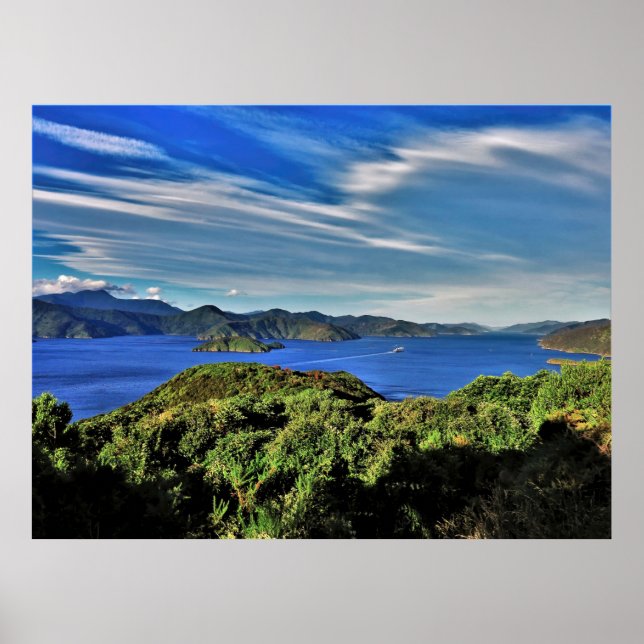 Marlborough Sound Poster (Front)