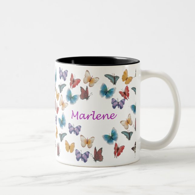 Marlene Two-Tone Coffee Mug (Right)