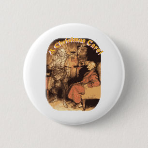Marley and Scrooge 2 Inch Round Button
