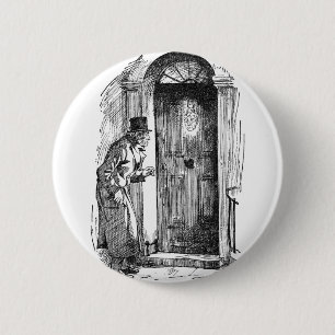 Marley's Face 2 Inch Round Button