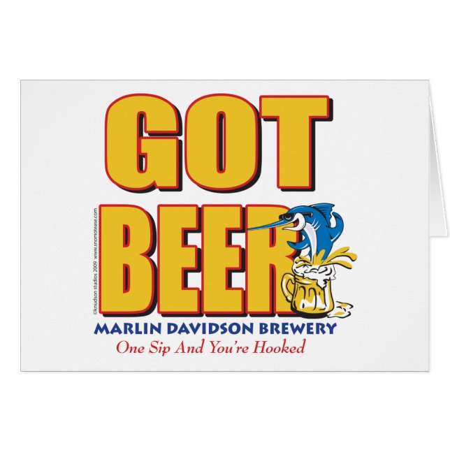 Marlin Davidsons Brewery - Got Beer (Front Horizontal)